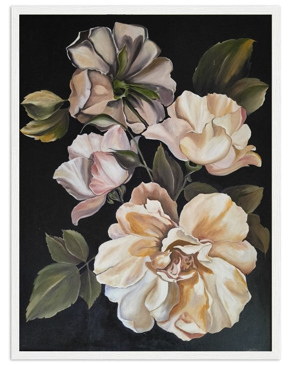 Rosiness | Hand painted roses