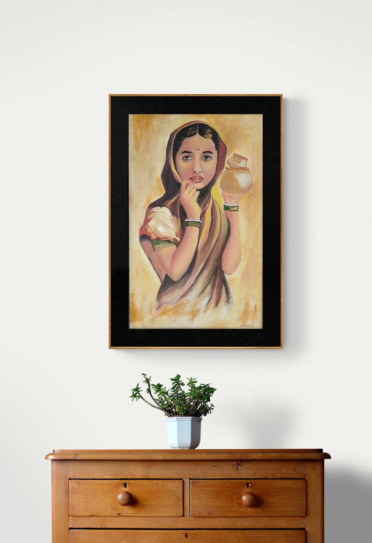 Innocence | Hand painted portrait