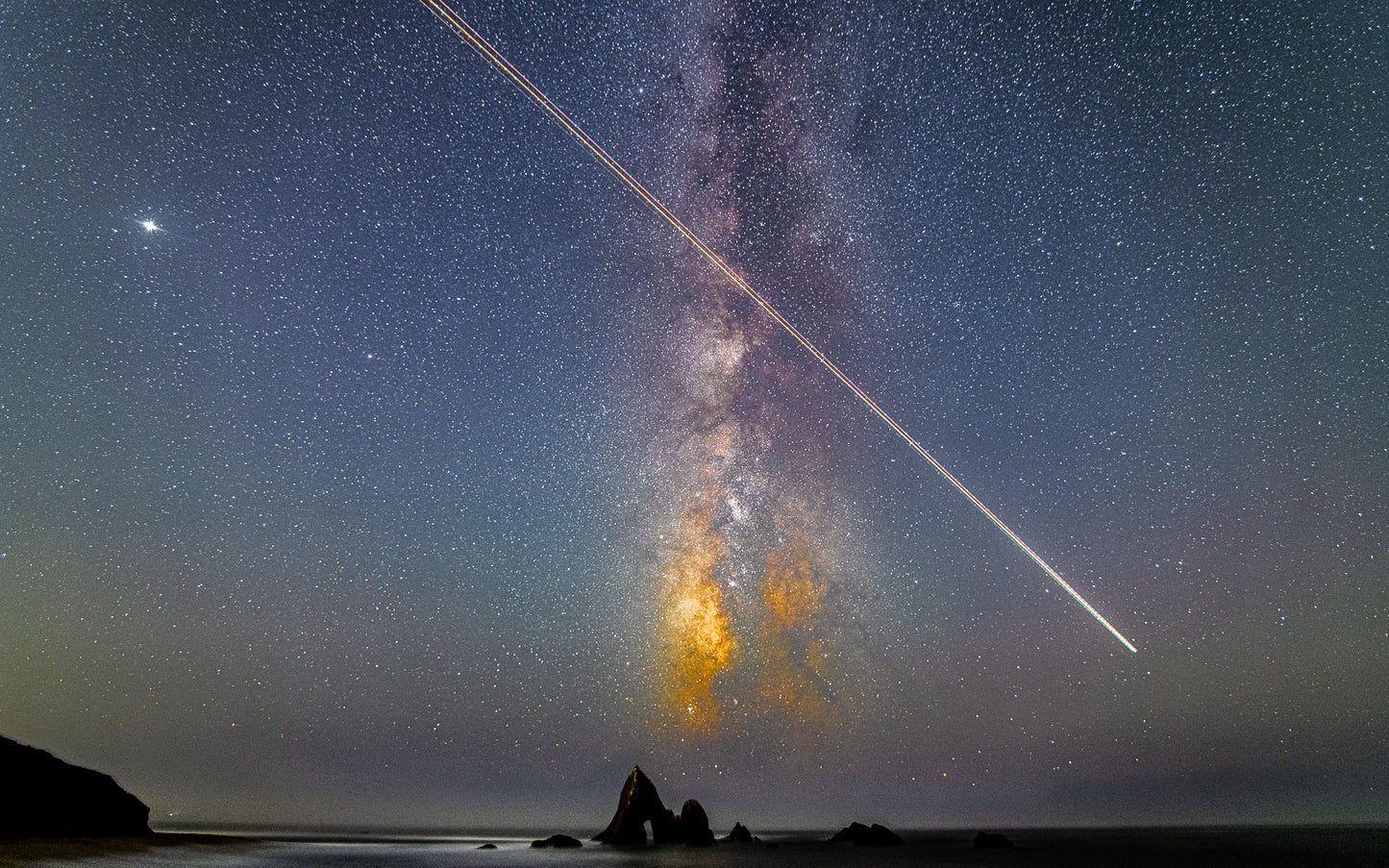 Sky Fire | Milky way