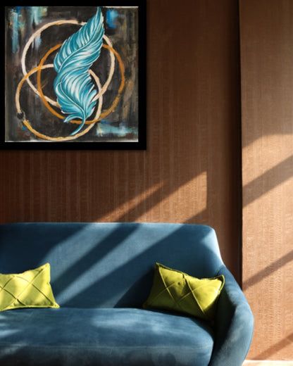 Feathered Dreams | Hand painted feather