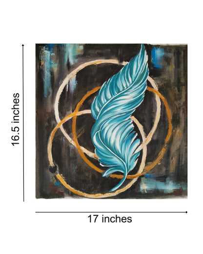 Feathered Dreams | Hand painted feather