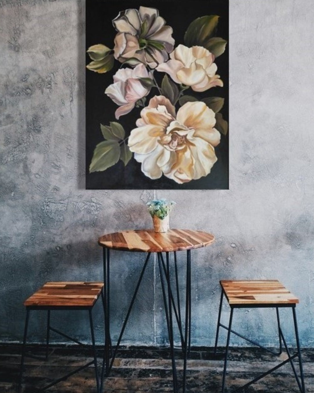 Rosiness | Hand painted roses