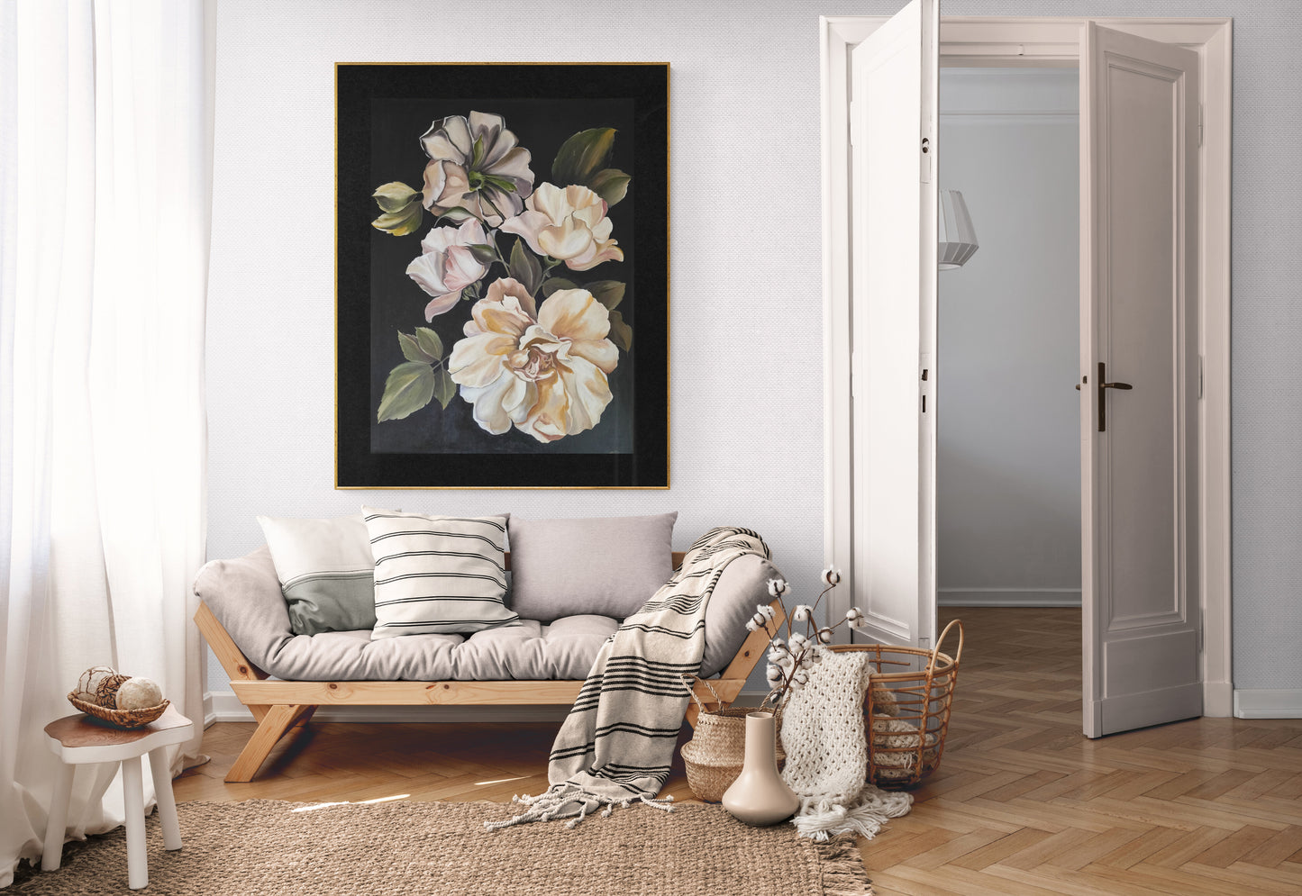 Rosiness | Hand painted roses