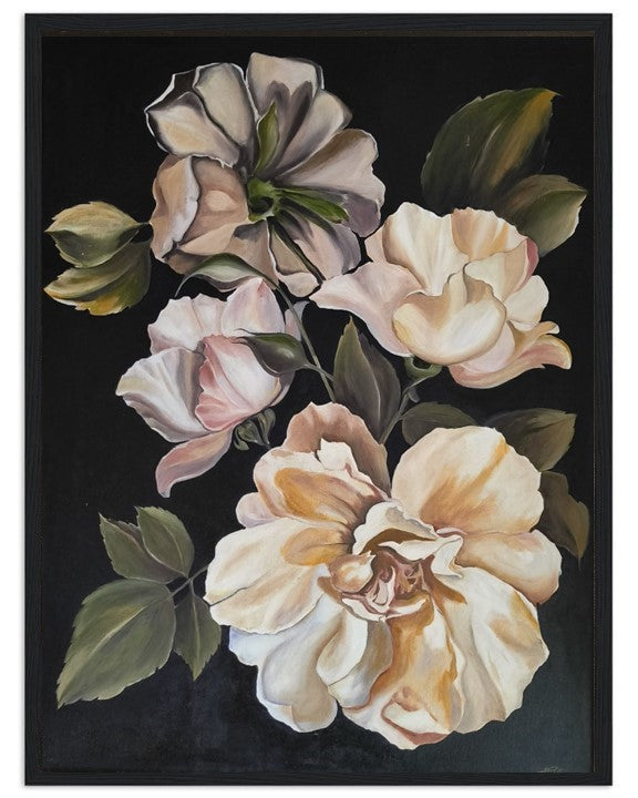 Rosiness | Hand painted roses