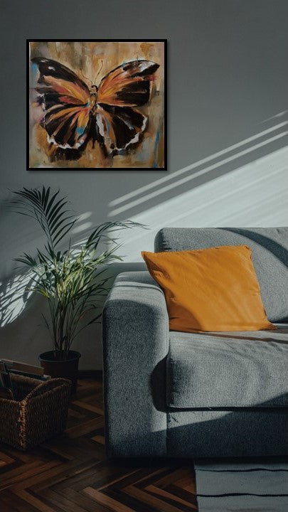 Spread your wings | Hand painted butterfly