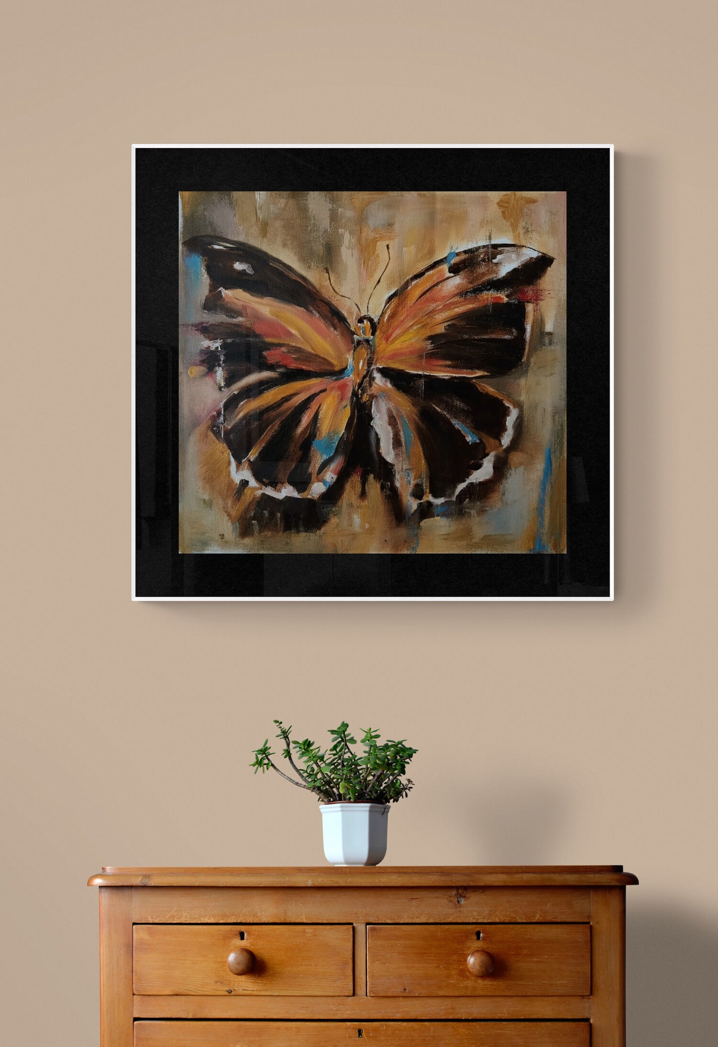 Spread your wings | Hand painted butterfly