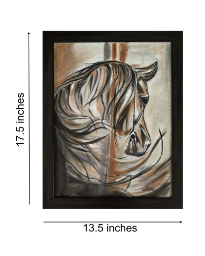 Tousled | Hand painted horse