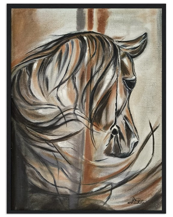Tousled | Hand painted horse