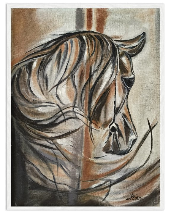 Tousled | Hand painted horse