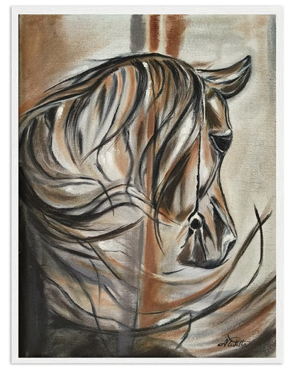 Tousled | Hand painted horse