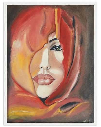 Glimpse | Hand painted portrait