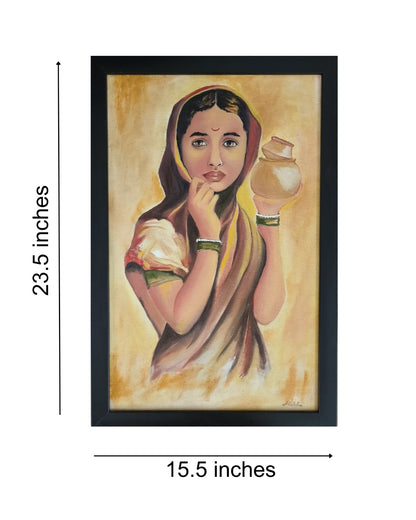 Innocence | Hand painted portrait