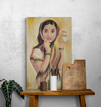 Innocence | Hand painted portrait