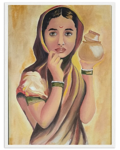Innocence | Hand painted portrait