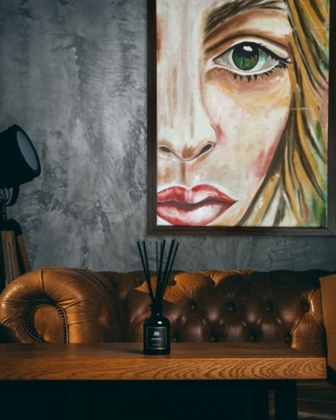 Sparkle | Hand painted portrait