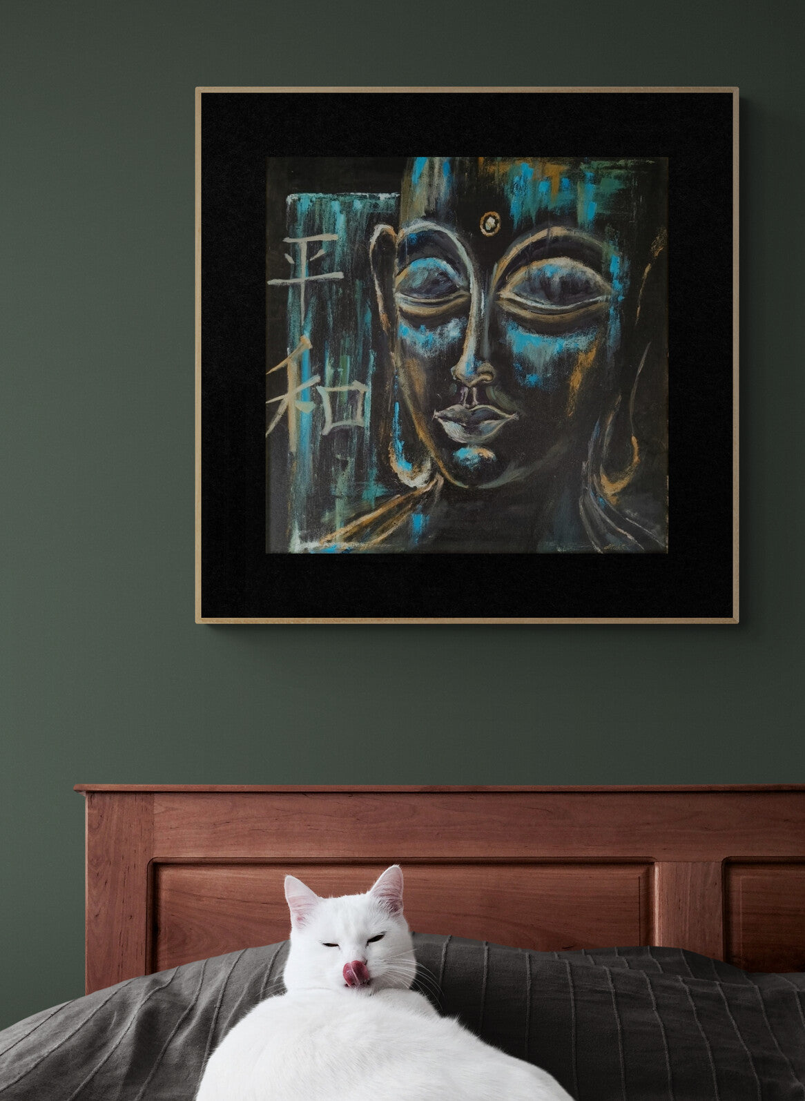The Zen | Hand painted Buddha
